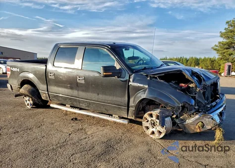 2013 Ford F150 Supercrew из США, поврежденный, VIN 1FTFW1EF0DFB72771